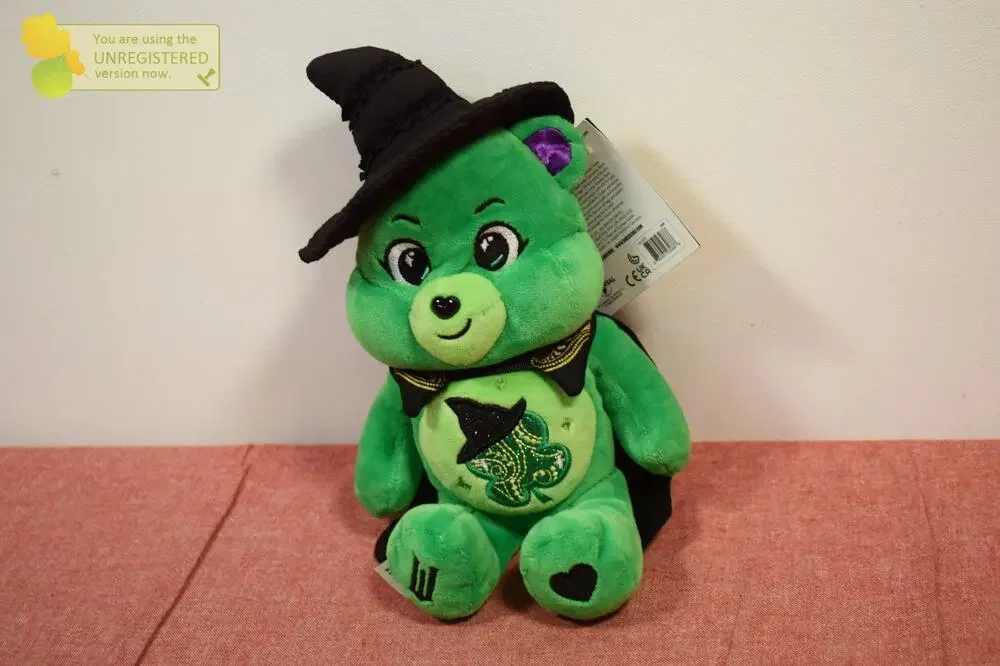 Care Bears x Wicked Fun Size Plush Good Luck Bear as Elphaba